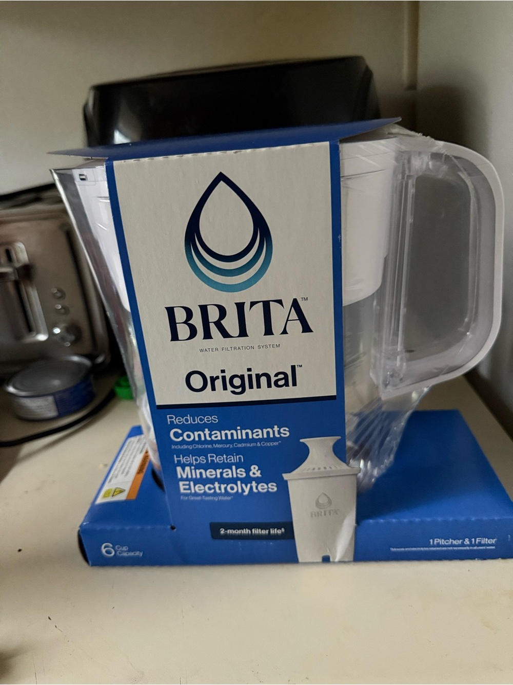 BRITA water filter pitcher